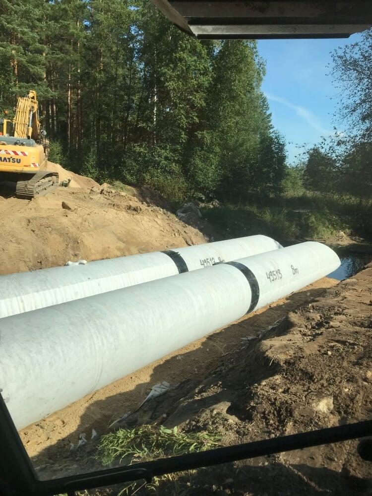 Kahe truubi paigaldamine